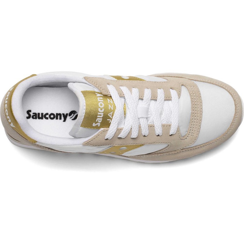 Saucony Jazz Original White/Gold | 136950-YBR