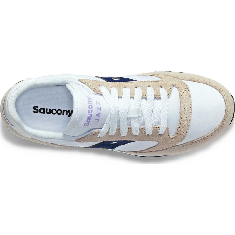 Saucony Jazz Original White/Navy | 327045-TQB