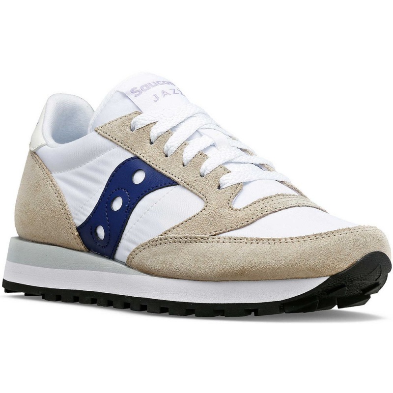 Saucony Jazz Original White/Navy | 327045-TQB