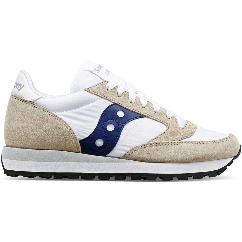 Saucony Jazz Original White/Navy | 327045-TQB