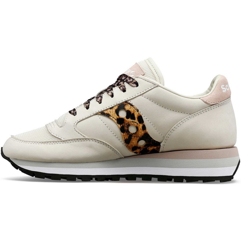 Saucony Jazz Triple Beige/Leopard | 476302-FBZ