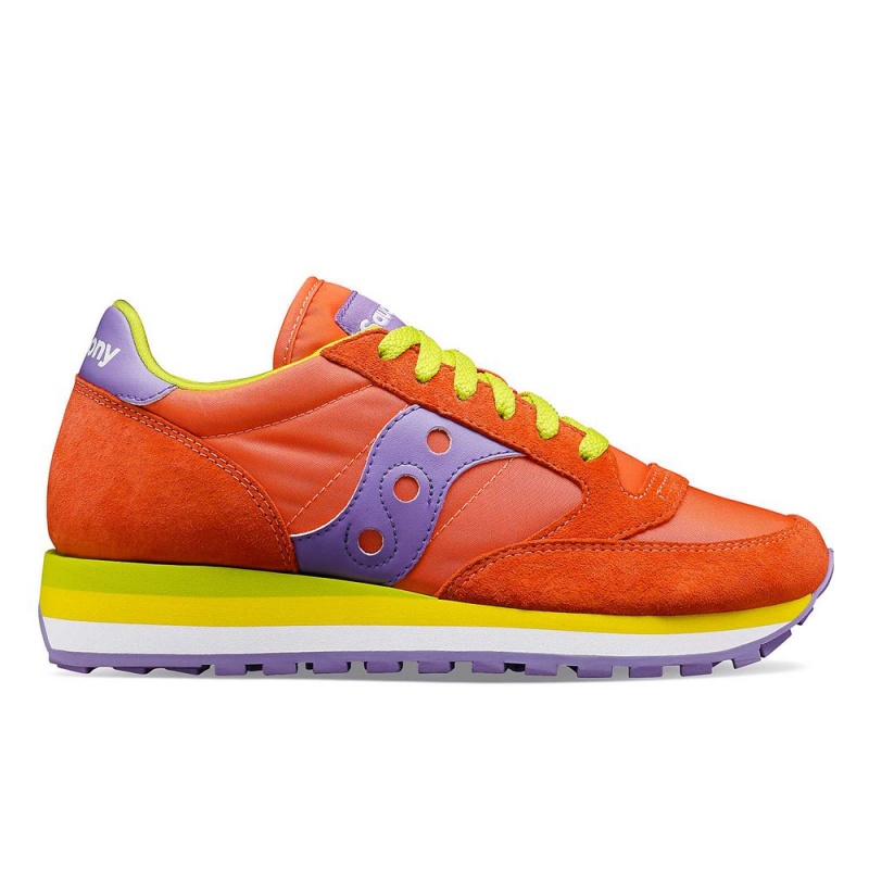 Saucony Jazz Triple Orange/Lilac | 028169-WQS