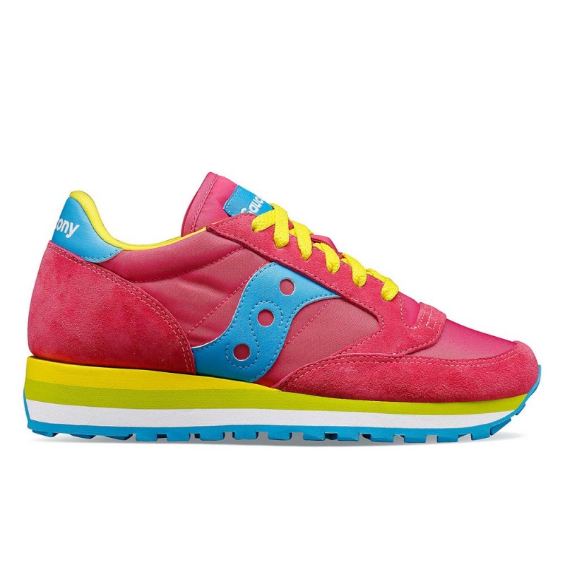 Saucony Jazz Triple Pink/Light Blue | 230856-IHS