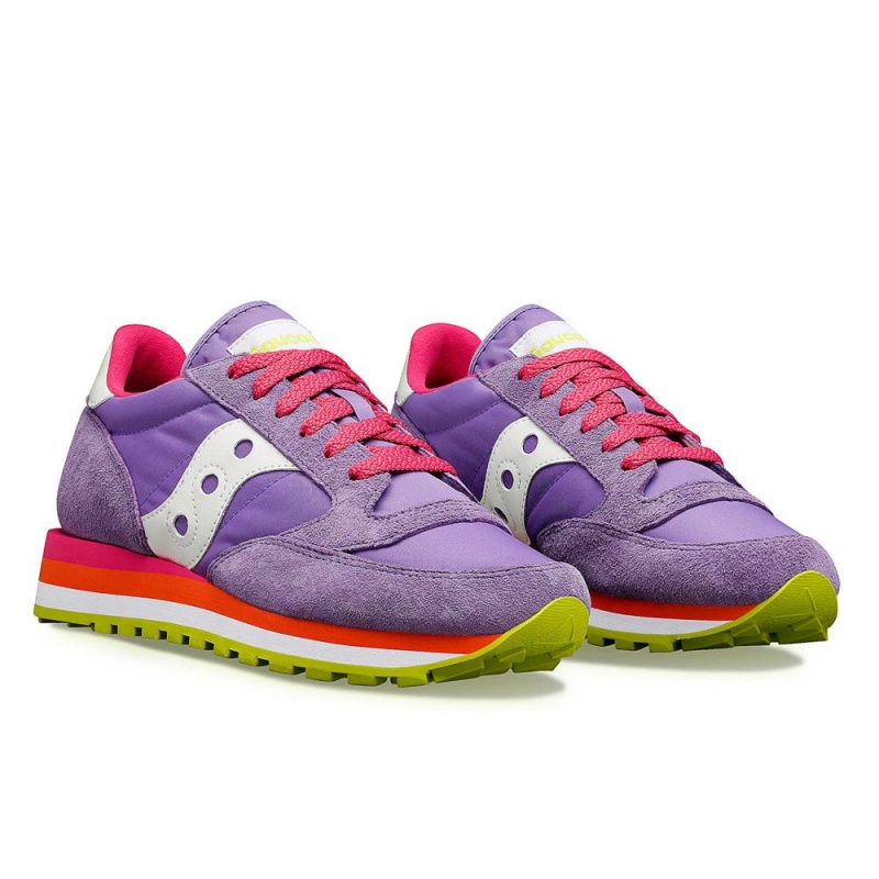 Saucony Jazz Triple Violet/White | 304521-LXO