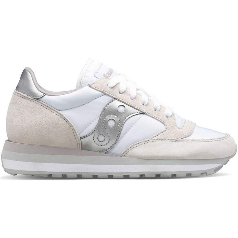 Saucony Jazz Triple White/Silver | 625309-HBW