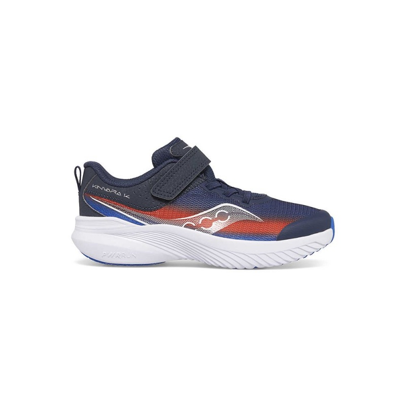 Saucony Kinvara 14 A/C Sneaker Blue/Red | 380216-HIJ