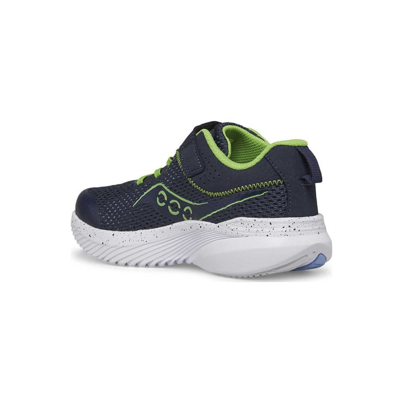 Saucony Kinvara 14 A/C Sneaker Navy/Green | 210569-LTW