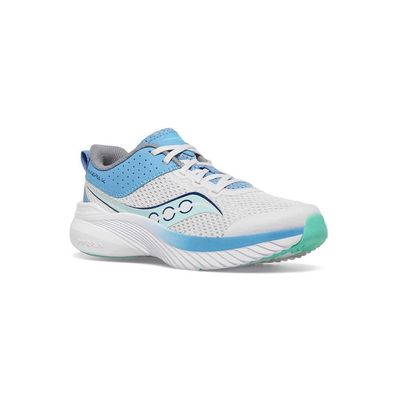 Saucony Kinvara 14 Sneaker Grey/Blue | 529078-JVX