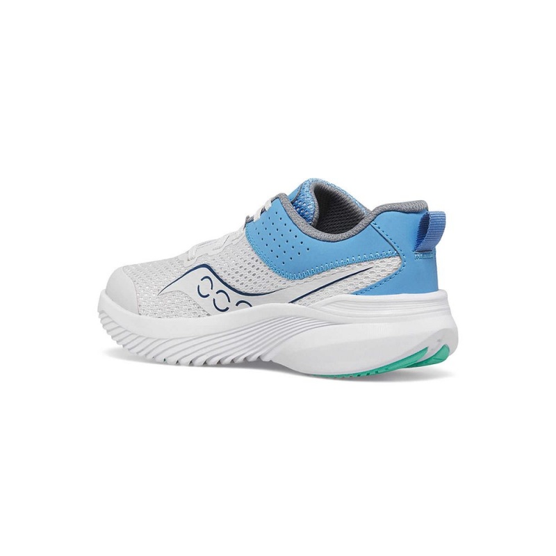 Saucony Kinvara 14 Sneaker Grey/Blue | 529078-JVX