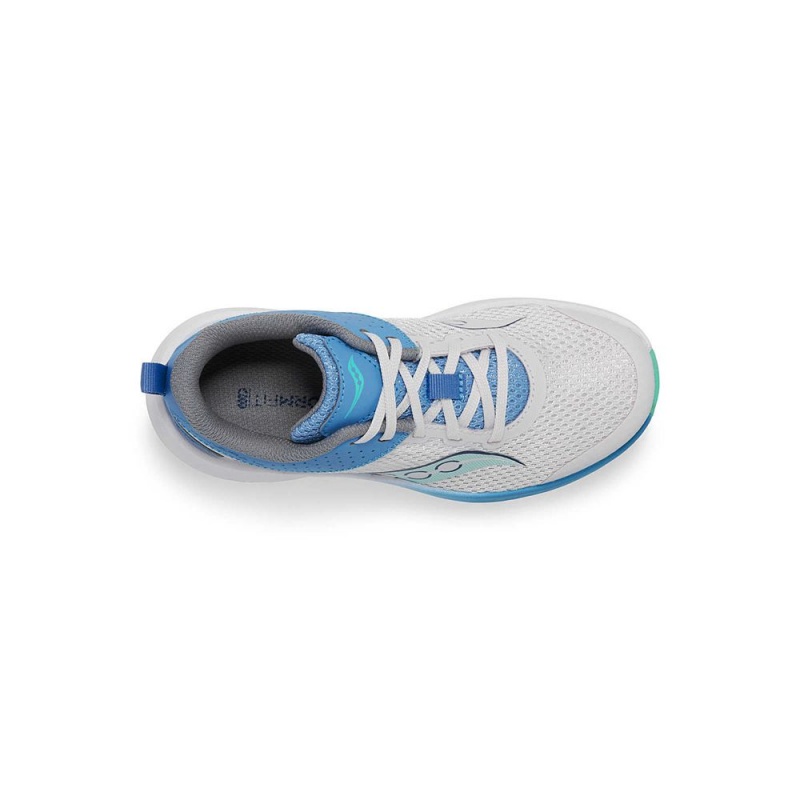 Saucony Kinvara 14 Sneaker Grey/Blue | 529078-JVX