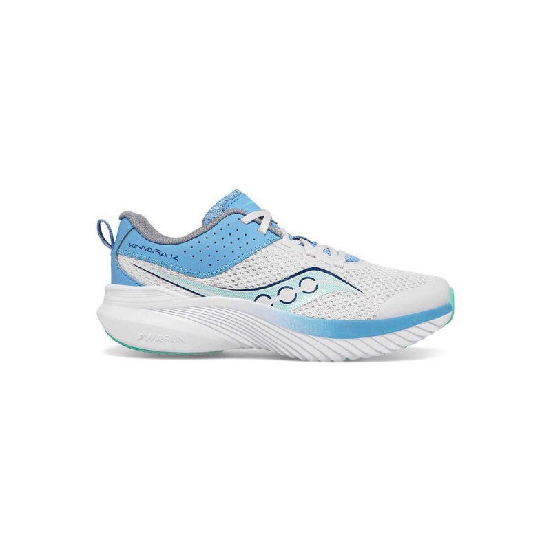 Saucony Kinvara 14 Sneaker Grey/Blue | 529078-JVX