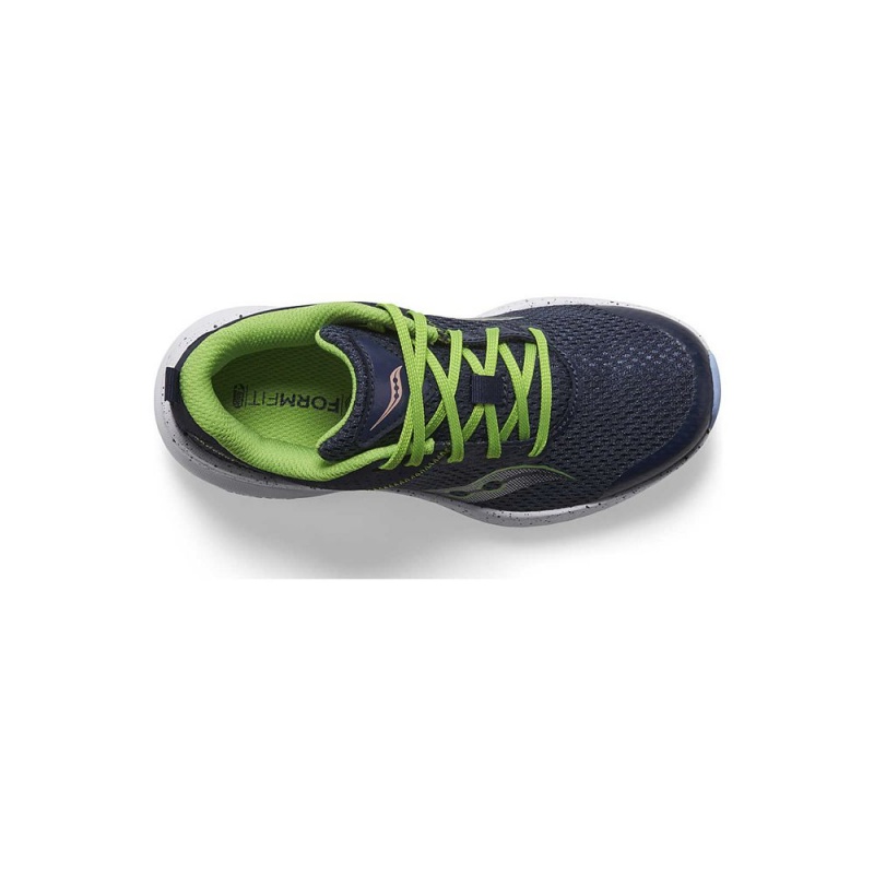 Saucony Kinvara 14 Sneaker Navy/Green | 908735-NMC