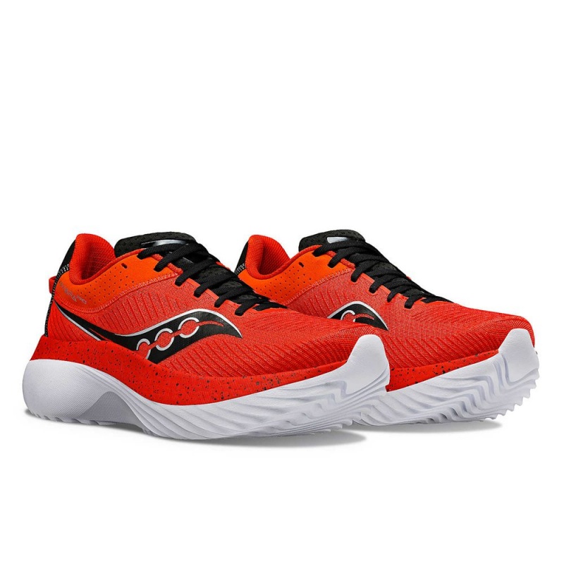 Saucony Kinvara Pro Infrared/Black | 831094-UFQ