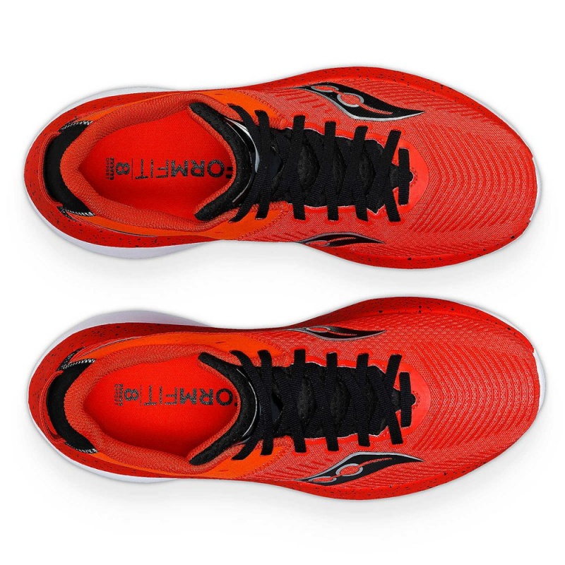 Saucony Kinvara Pro Infrared/Black | 831094-UFQ