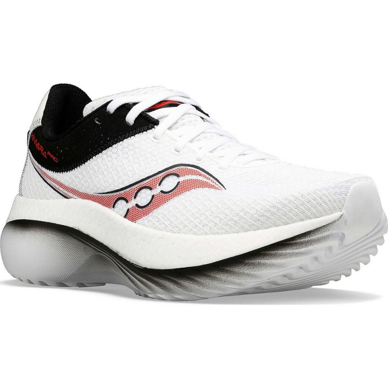 Saucony Kinvara Pro White/Infrared | 701594-SHM