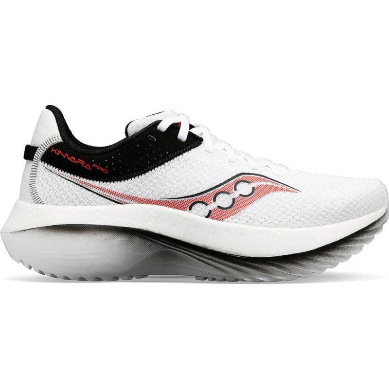 Saucony Kinvara Pro White/Infrared | 701594-SHM