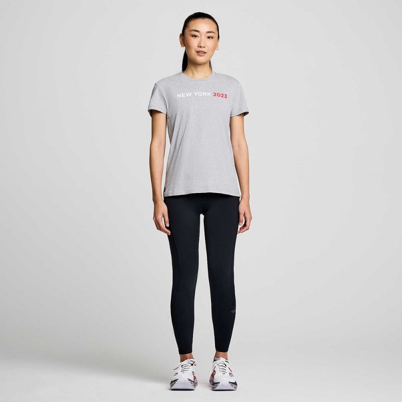 Saucony New York Rested T-Shirt New York 2023 | 153097-TSD