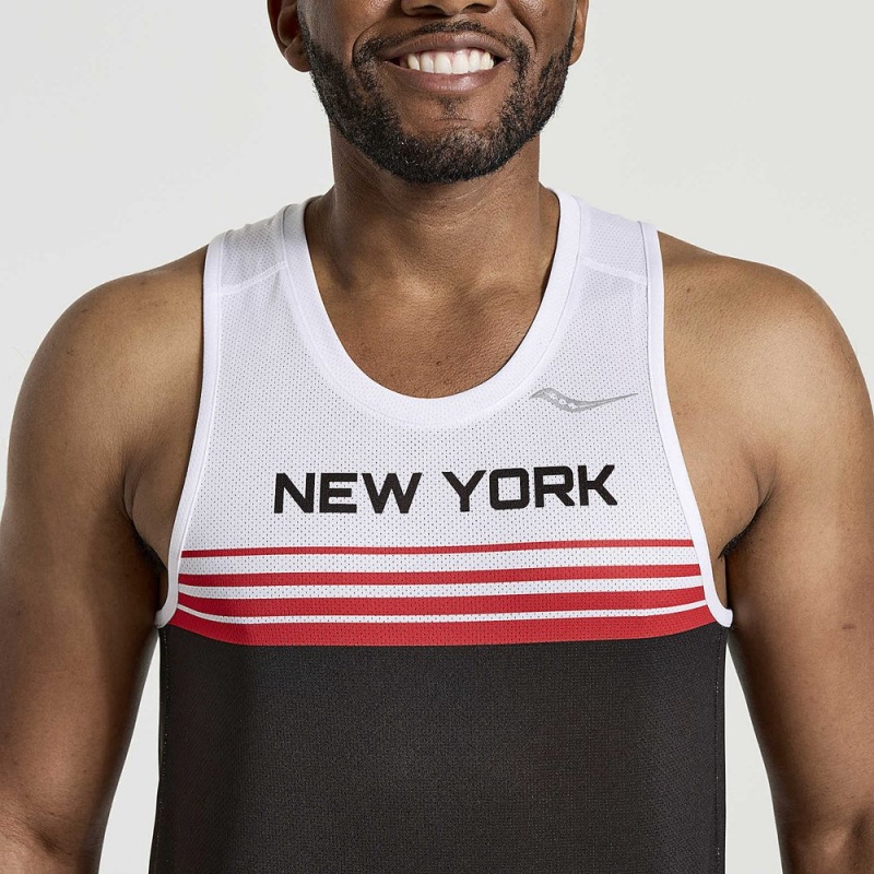 Saucony Nyc Stopwatch Singlet New York 2022 | 543129-XJM