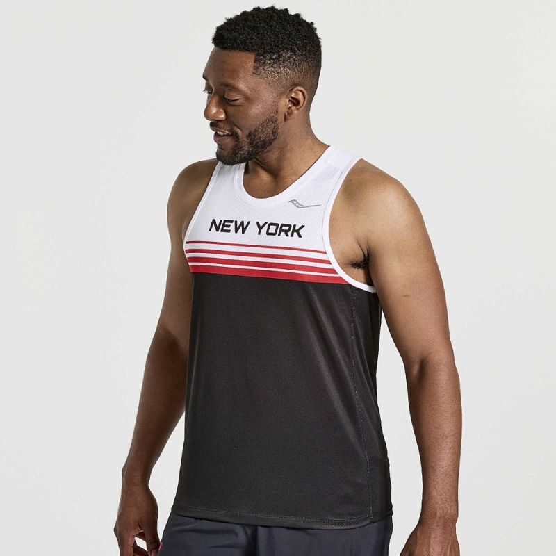 Saucony Nyc Stopwatch Singlet New York 2022 | 543129-XJM