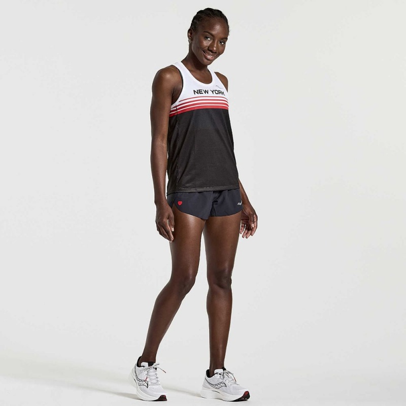 Saucony Nyc Stopwatch Singlet New York 2022 | 579146-PVQ