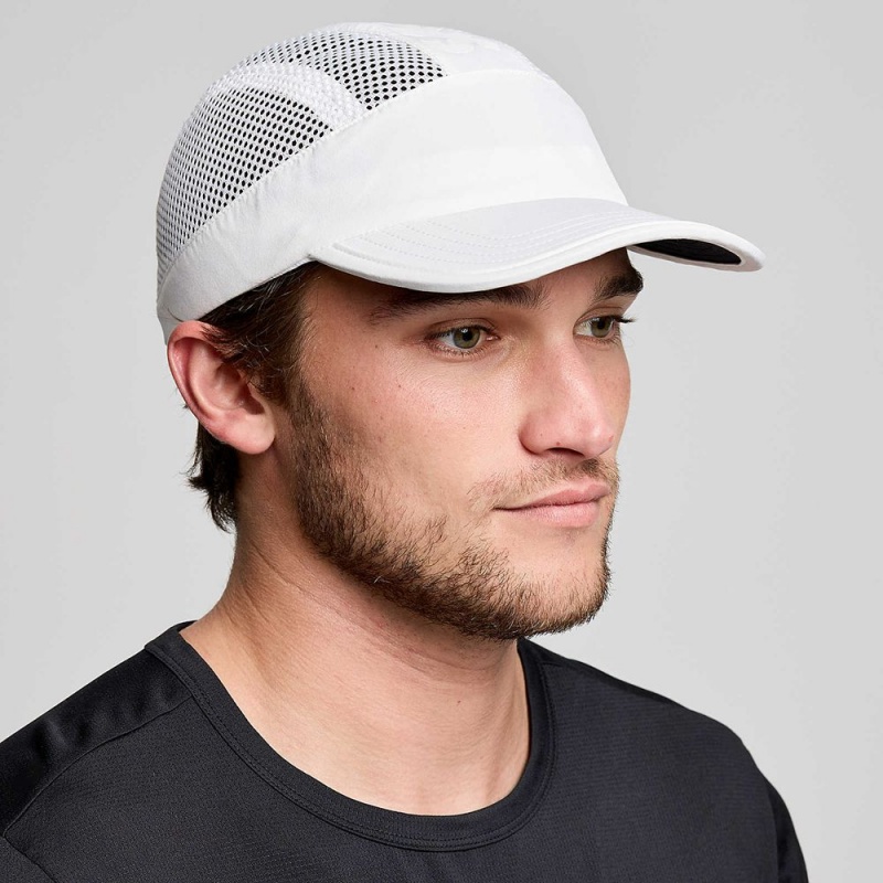 Saucony Outpace Foamie Hat White Graphic | 249130-CWQ