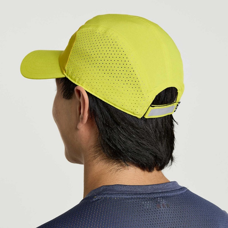 Saucony Outpace Hat Citron | 249058-RFM