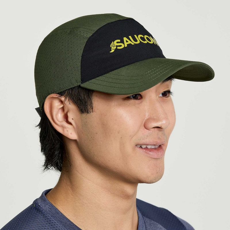 Saucony Outpace Hat Climbing Ivy | 051367-TJZ