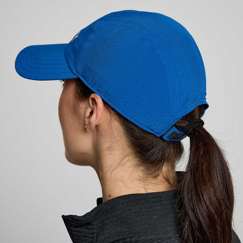 Saucony Outpace Hat Superblue Graphic | 038275-NWQ