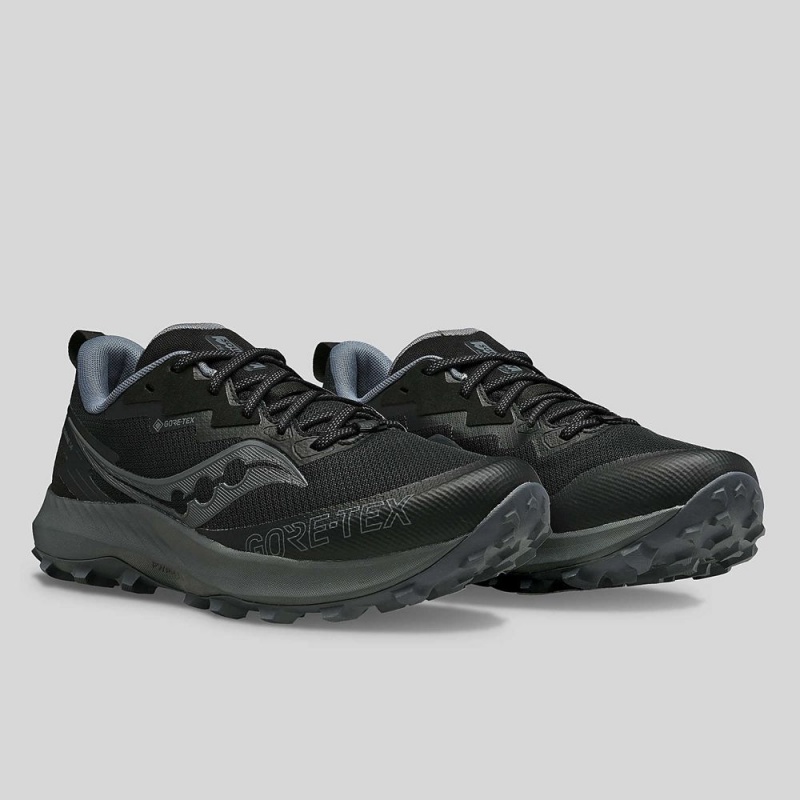 Saucony Peregrine 14 Gtx Black/Carbon | 716308-PNM