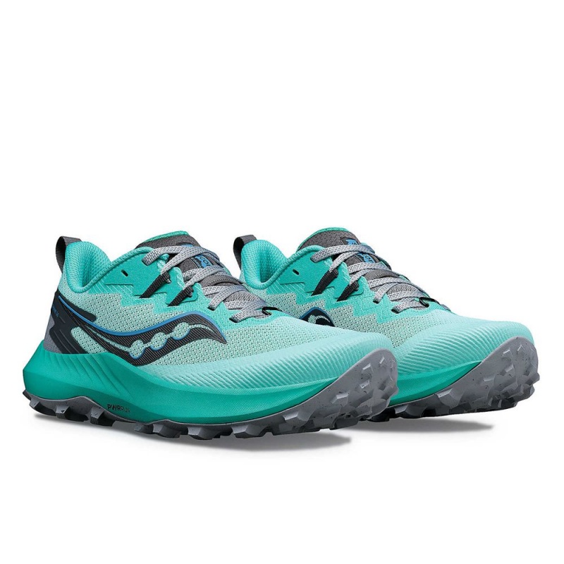 Saucony Peregrine 14 Mint/Shadow | 583426-QWE