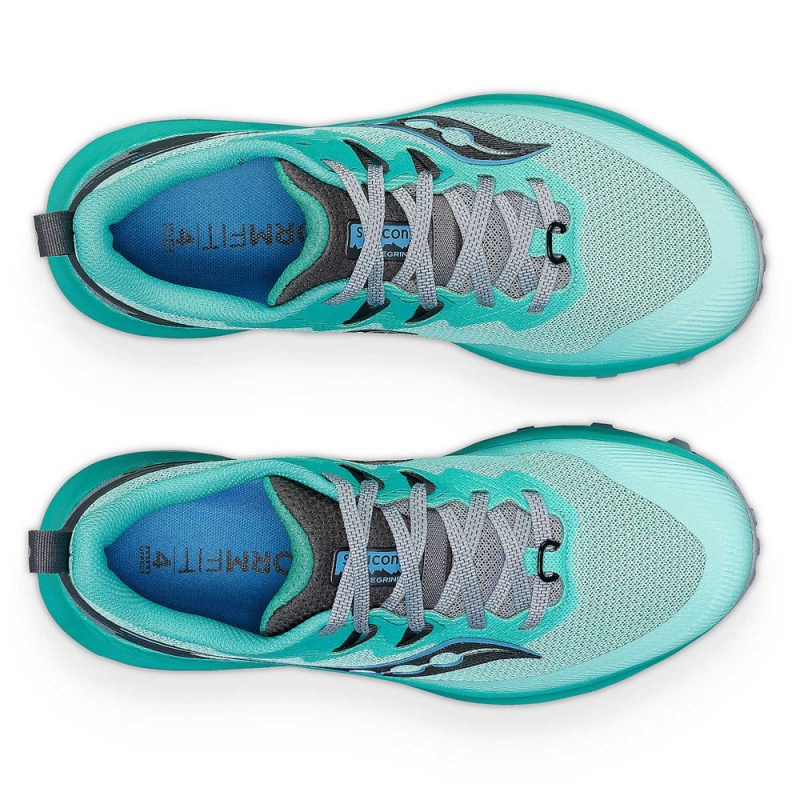 Saucony Peregrine 14 Mint/Shadow | 583426-QWE