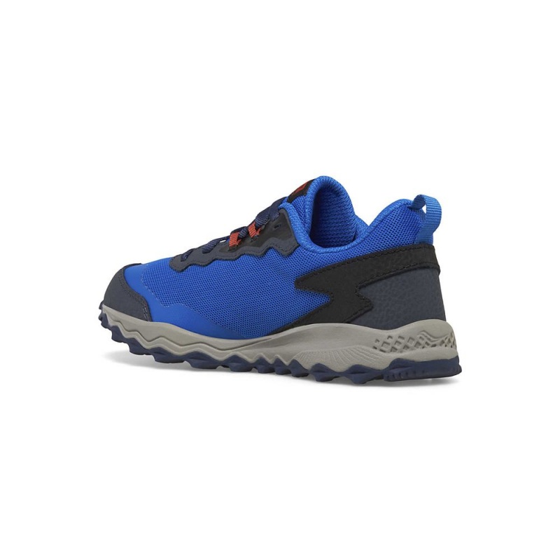 Saucony Peregrine Kdz Sneaker Blue/Black | 163928-ILR