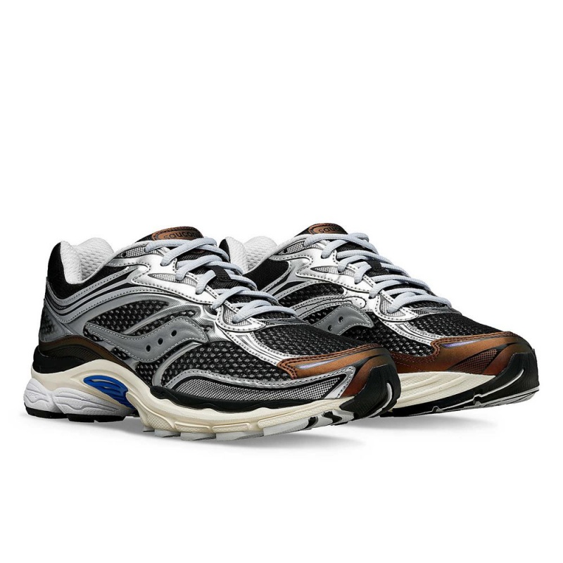 Saucony Progrid Omni 9 Disrupt Silver/Brown | 307962-OEJ