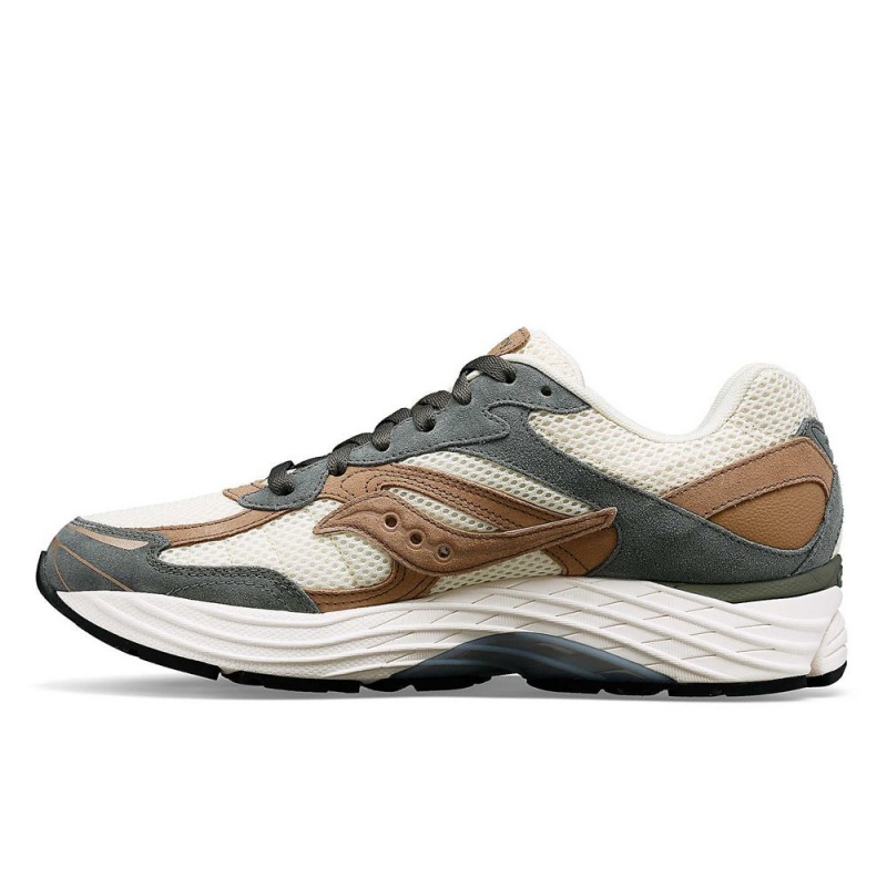 Saucony Progrid Omni 9 Premium Cream/Green | 827936-XWD