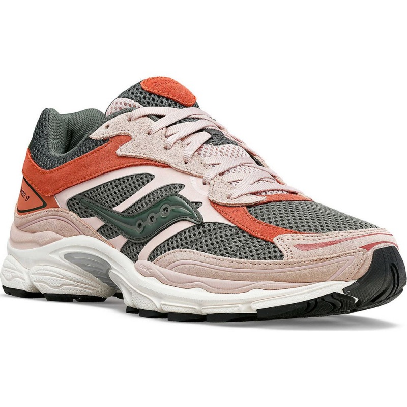 Saucony Progrid Omni 9 Premium Dust Pink/Green | 537120-XAL