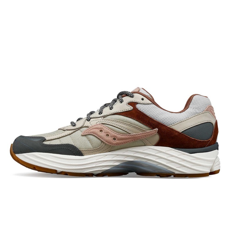 Saucony Progrid Omni 9 Secure Tan/Grey/Brown | 814276-ODN