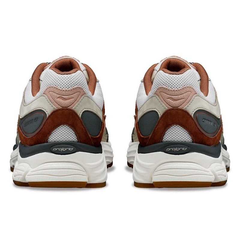 Saucony Progrid Omni 9 Secure Tan/Grey/Brown | 814276-ODN