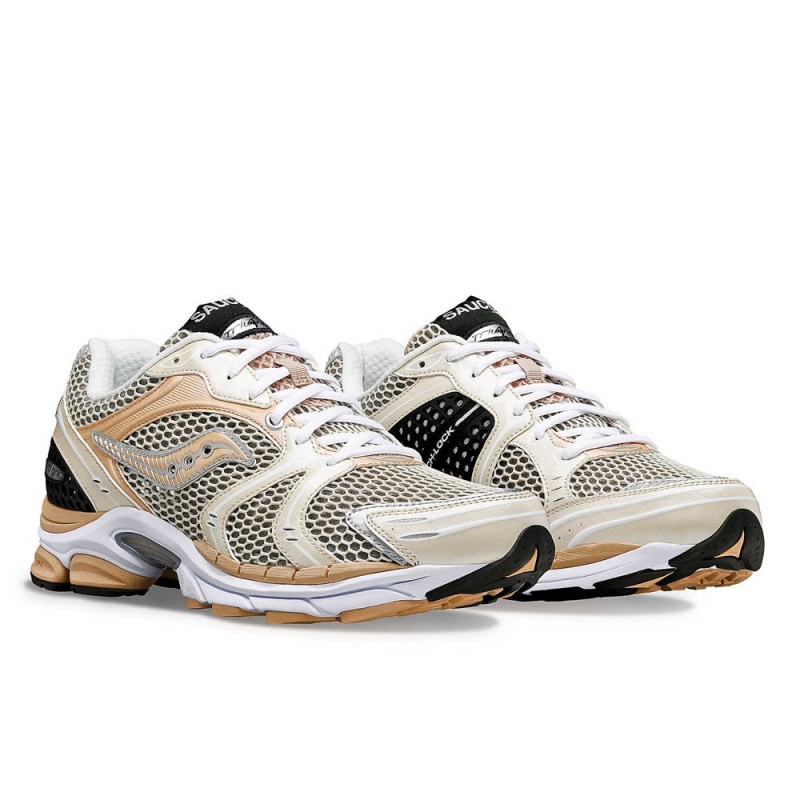 Saucony Progrid Triumph 4 Cream/Tan | 012678-ERD