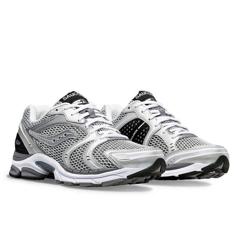 Saucony Progrid Triumph 4 Grey/Silver | 270594-DWP