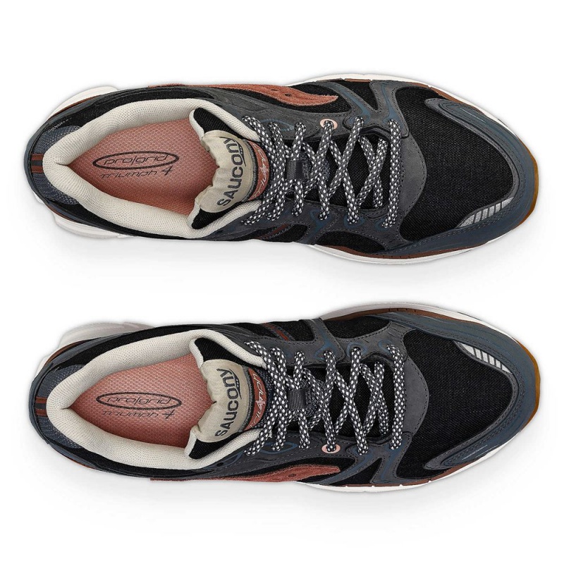 Saucony Progrid Triumph 4 Secure Grey/Brown | 089452-XIL