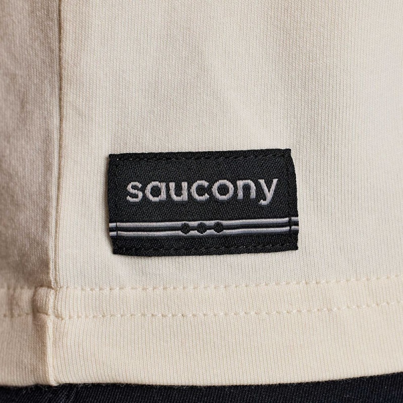 Saucony Recovery Boxy Tee Linen Graphic | 465183-TVD