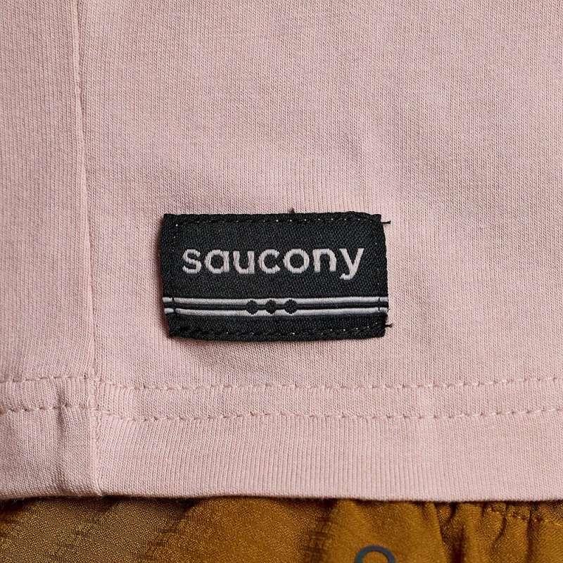 Saucony Recovery Boxy Tee Smoke Graphic | 429805-ERW