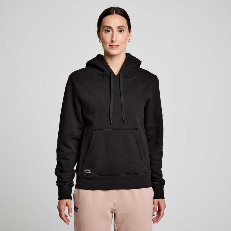 Saucony Recovery Hoody Black Graphic | 018495-JLP