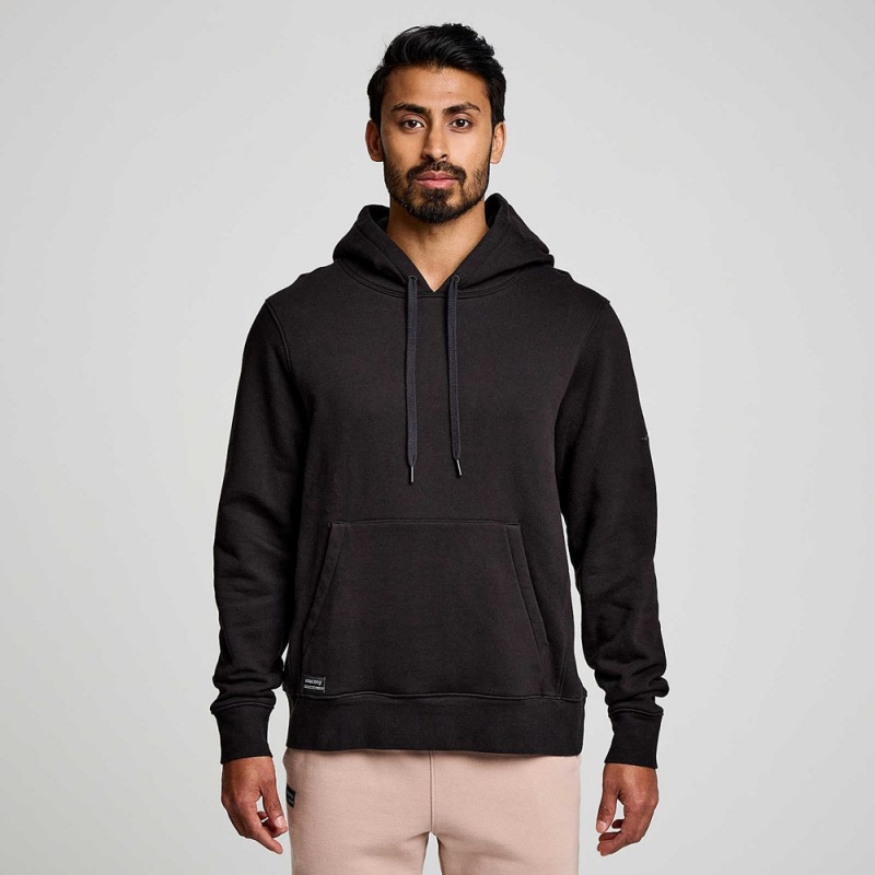 Saucony Recovery Hoody Black Graphic | 018495-JLP