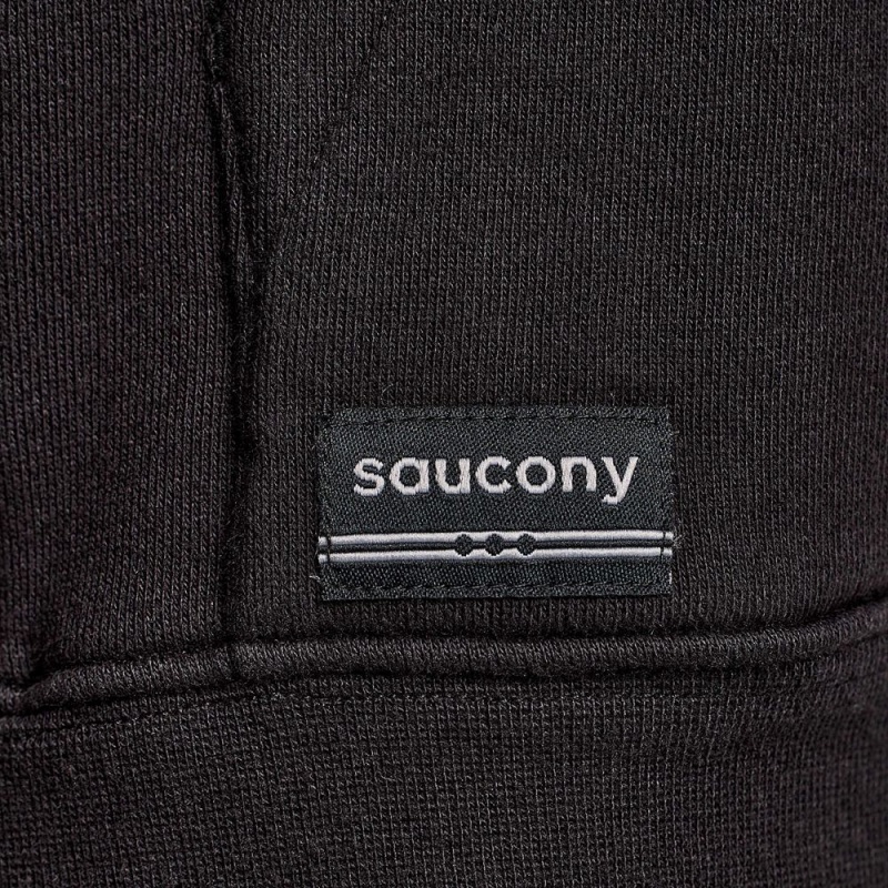 Saucony Recovery Hoody Black Graphic | 018495-JLP