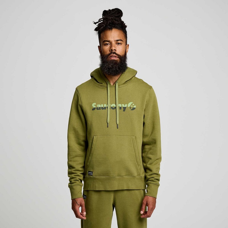 Saucony Recovery Hoody Glade Graphic | 862431-LOR