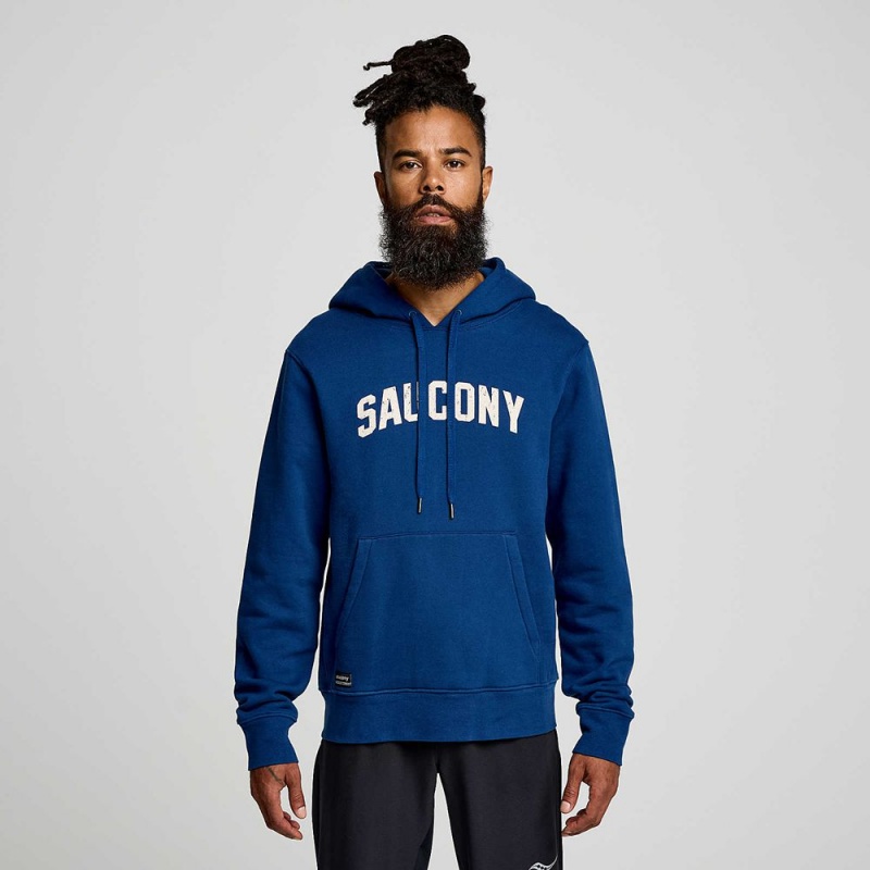 Saucony Recovery Hoody Indigo Graphic | 435196-QXR