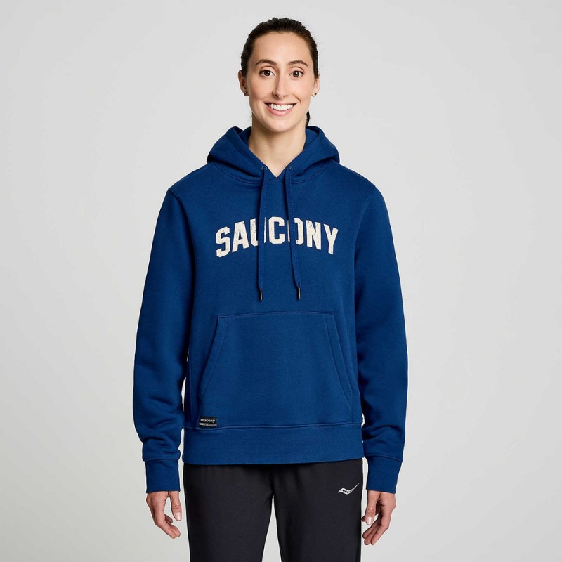 Saucony Recovery Hoody Indigo Graphic | 867450-WFX