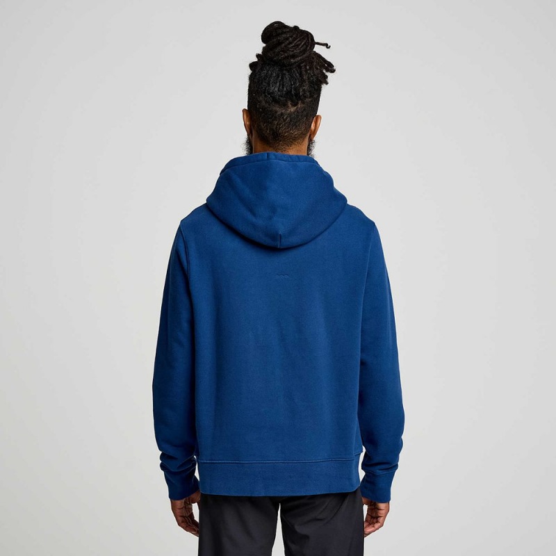 Saucony Recovery Hoody Indigo Graphic | 867450-WFX