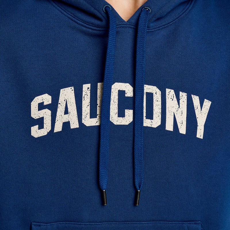 Saucony Recovery Hoody Indigo Graphic | 867450-WFX